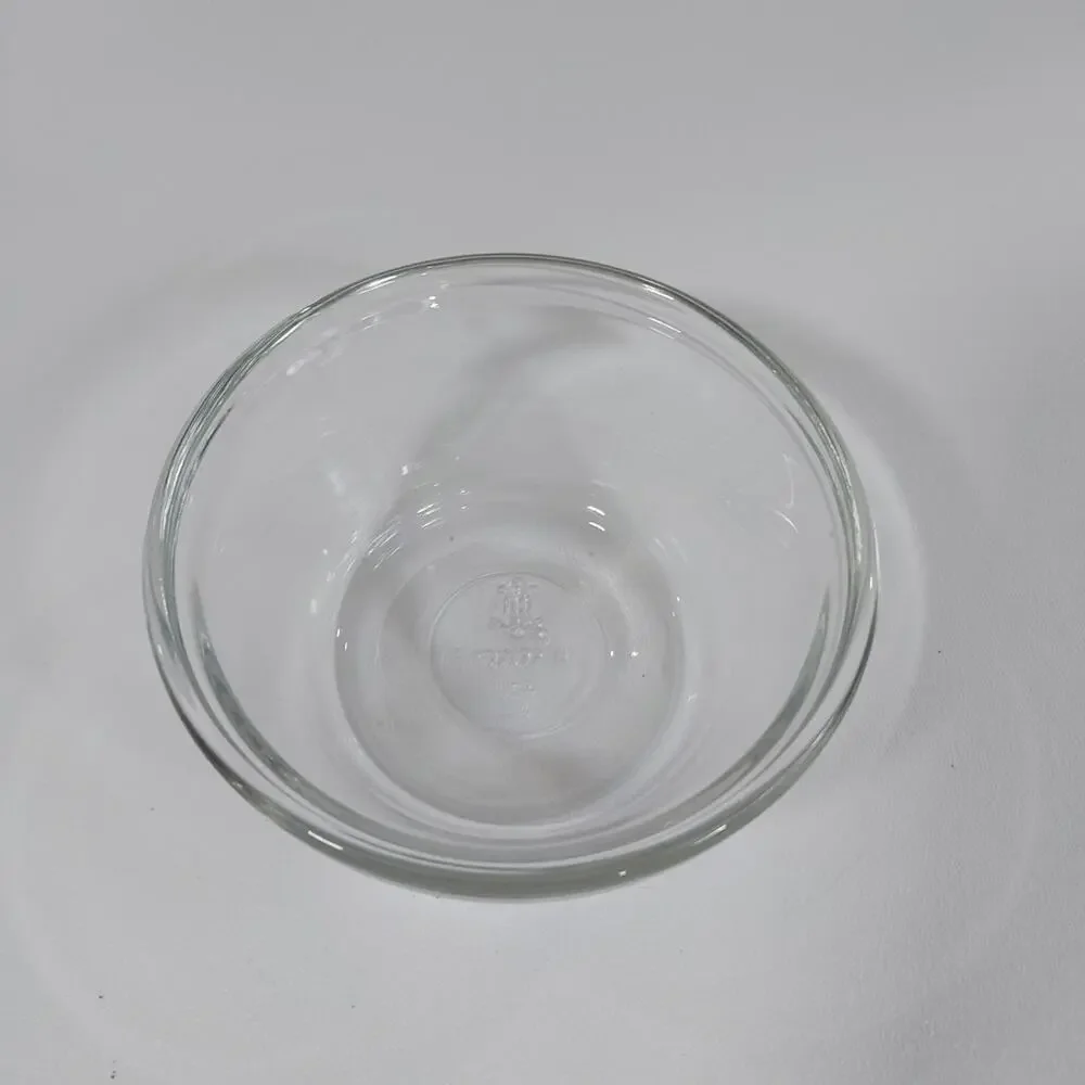 Anchor Hocking 6 oz 177 ml Custard Cup Bowls Clear Made‎ in the USA